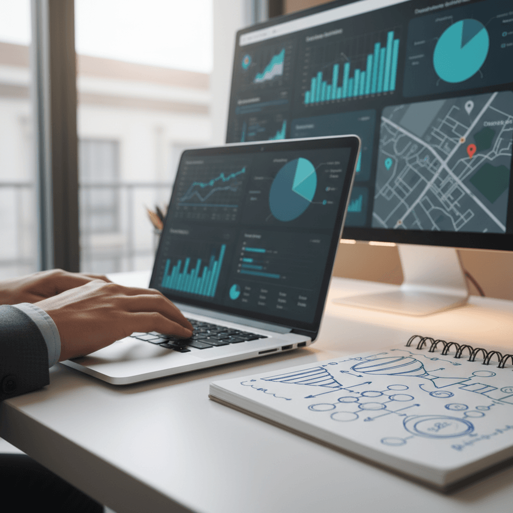 Google Ads campaign dashboard with increasing conversion rate