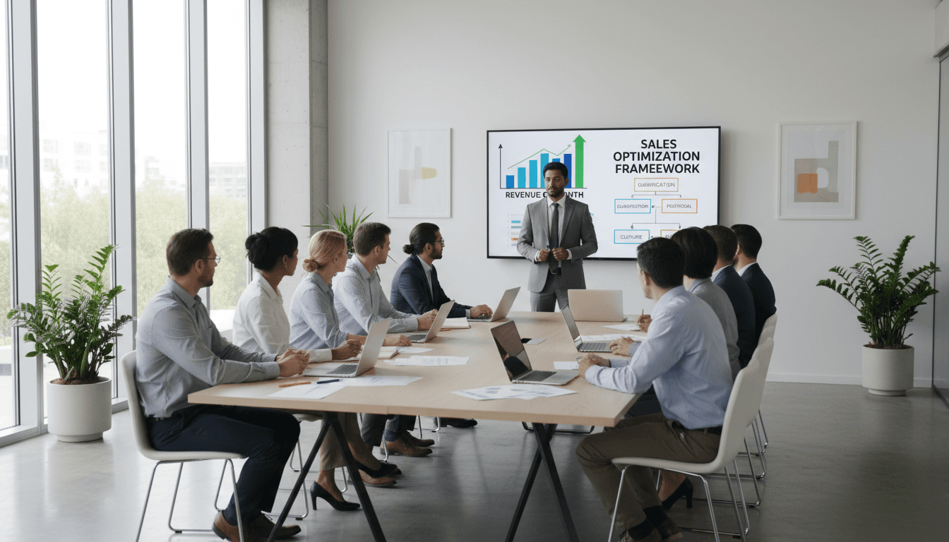 Quarterly marketing report showing lead generation increase